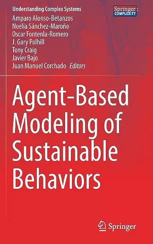 Agent-Based Modeling of Sustainable Behaviors cover