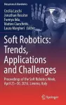 Soft Robotics: Trends, Applications and Challenges cover