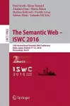 The Semantic Web – ISWC 2016 cover