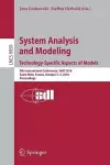 System Analysis and Modeling. Technology-Specific Aspects of Models cover