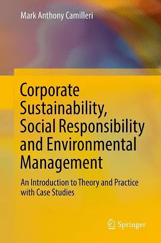 Corporate Sustainability, Social Responsibility and Environmental Management cover