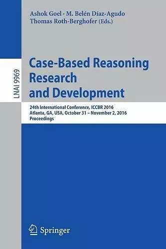 Case-Based Reasoning Research and Development cover