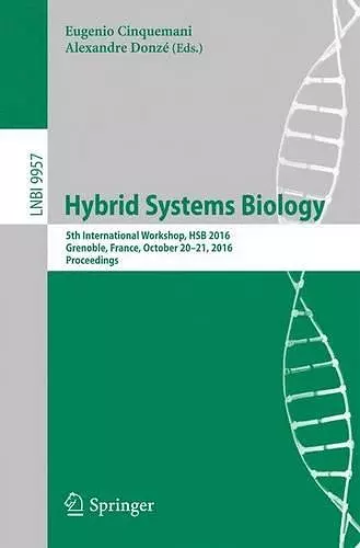 Hybrid Systems Biology cover