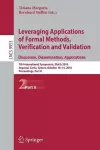 Leveraging Applications of Formal Methods, Verification and Validation: Discussion, Dissemination, Applications cover