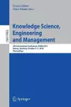 Knowledge Science, Engineering and Management cover