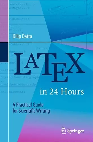 LaTeX in 24 Hours cover