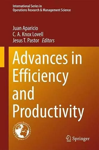 Advances in Efficiency and Productivity cover