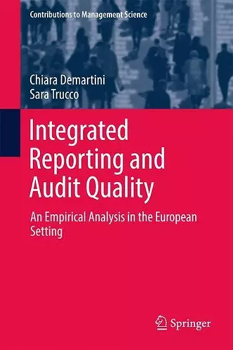 Integrated Reporting and Audit Quality cover