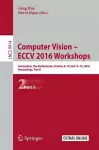 Computer Vision – ECCV 2016 Workshops cover