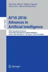 AI*IA 2016 Advances in Artificial Intelligence cover