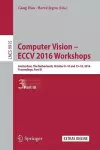 Computer Vision – ECCV 2016 Workshops cover