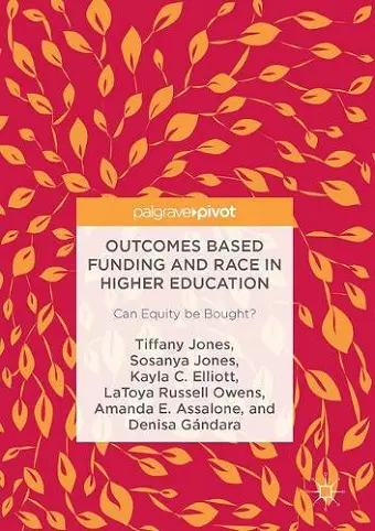 Outcomes Based Funding and Race in Higher Education cover