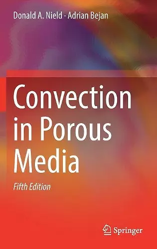 Convection in Porous Media cover