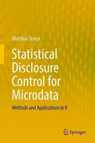 Statistical Disclosure Control for Microdata cover