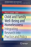 Child and Family Well-Being and Homelessness cover