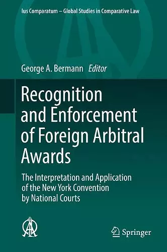 Recognition and Enforcement of Foreign Arbitral Awards cover