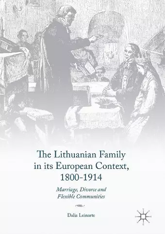 The Lithuanian Family in its European Context, 1800-1914 cover