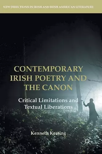 Contemporary Irish Poetry and the Canon cover