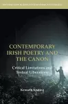Contemporary Irish Poetry and the Canon cover