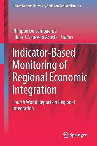 Indicator-Based Monitoring of Regional Economic Integration cover