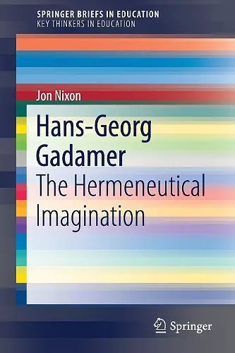 Hans-Georg Gadamer cover