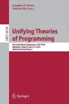 Unifying Theories of Programming cover