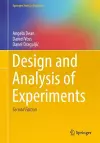 Design and Analysis of Experiments cover