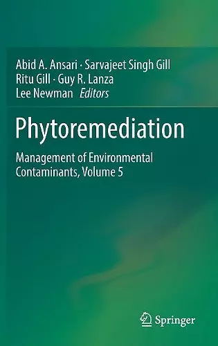 Phytoremediation cover