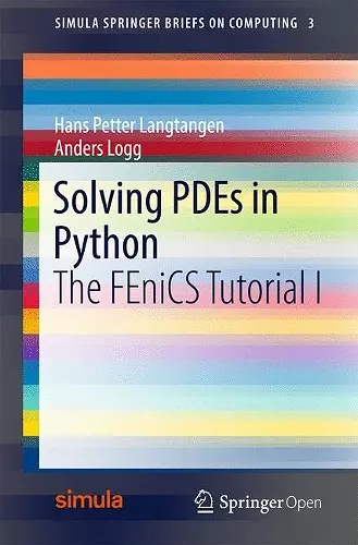 Solving PDEs in Python cover