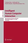 Intelligent Human Computer Interaction cover