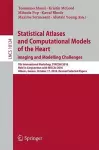 Statistical Atlases and Computational Models of the Heart. Imaging and Modelling Challenges cover