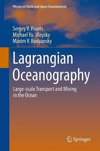 Lagrangian Oceanography cover