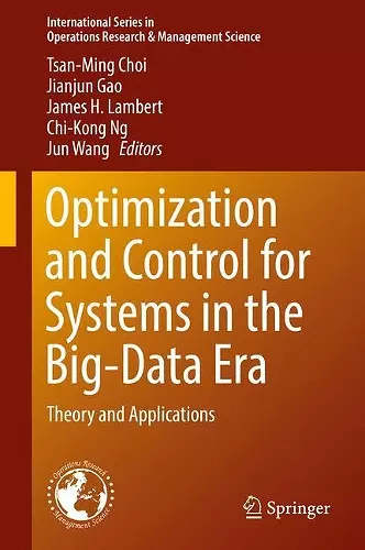 Optimization and Control for Systems in the Big-Data Era cover
