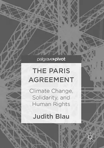 The Paris Agreement cover