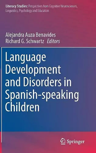 Language Development and Disorders in Spanish-speaking Children cover