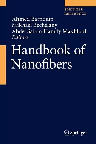 Handbook of Nanofibers cover