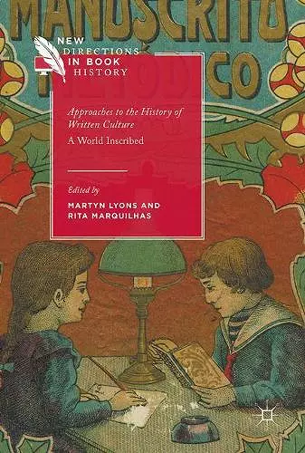 Approaches to the History of Written Culture cover