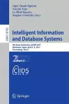 Intelligent Information and Database Systems cover