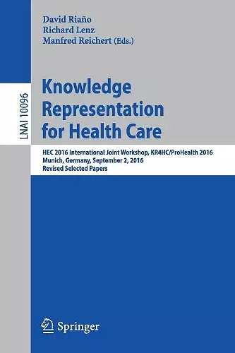 Knowledge Representation for Health Care cover