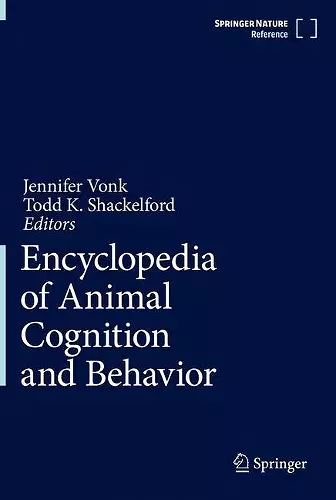 Encyclopedia of Animal Cognition and Behavior cover