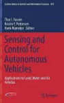 Sensing and Control for Autonomous Vehicles cover