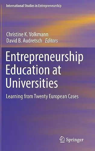 Entrepreneurship Education at Universities cover