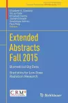 Extended Abstracts Fall 2015 cover