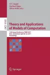 Theory and Applications of Models of Computation cover