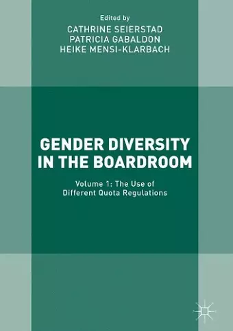 Gender Diversity in the Boardroom cover