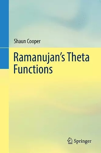 Ramanujan's Theta Functions cover