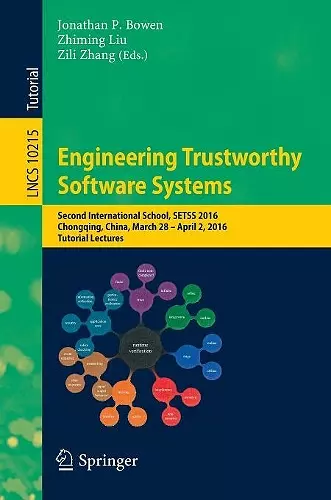 Engineering Trustworthy Software Systems cover