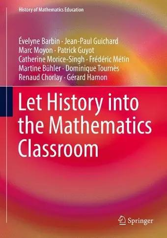 Let History into the Mathematics Classroom cover
