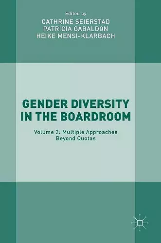 Gender Diversity in the Boardroom cover