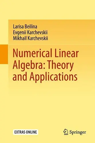 Numerical Linear Algebra: Theory and Applications cover